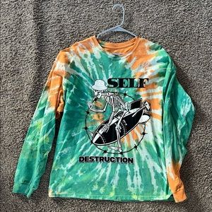 UO Urban Outfitters Graphic Long Sleeve Tee Shirt, Great Condition, sz XL